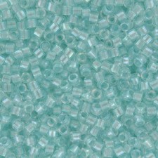 Miyuki delica Beads 11/0 - Pearl lined glacier blue ab DB-1672 